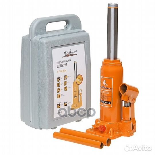 AJ-B-04K домкрат бутылочный 4т, в кейсе, min 1