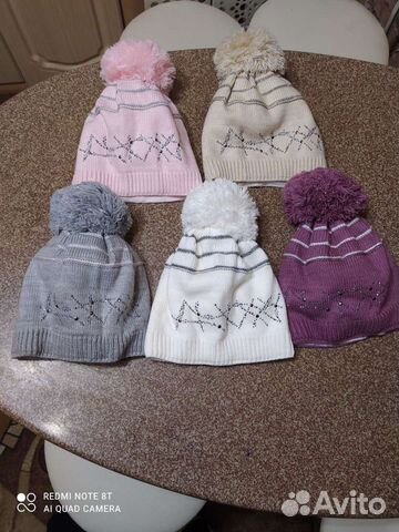 Зимние детские шапки