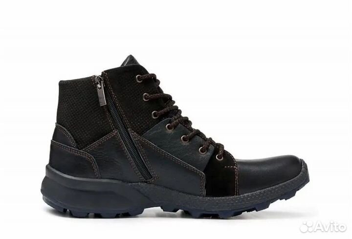 Новые зимние мужские ботинки из кожи 41 размера