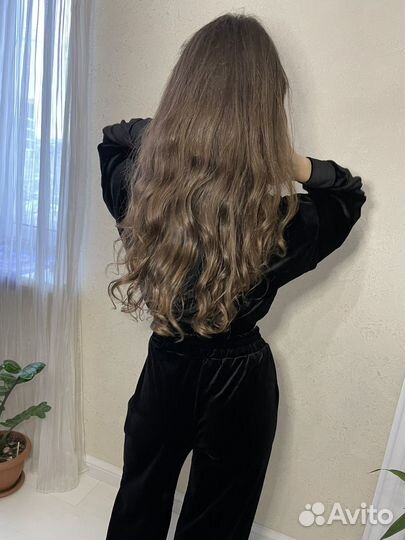 Бархатный велюровый костюм