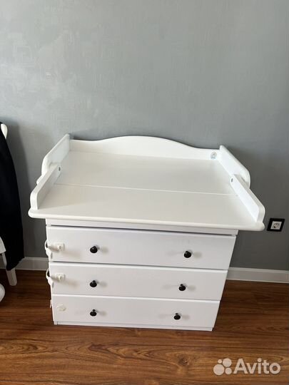 Пеленальный стол/ детский комод в стиле Икеа