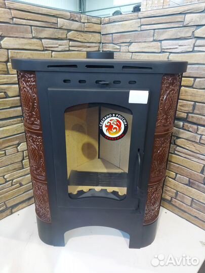 Печь-камин бавария Угловая 