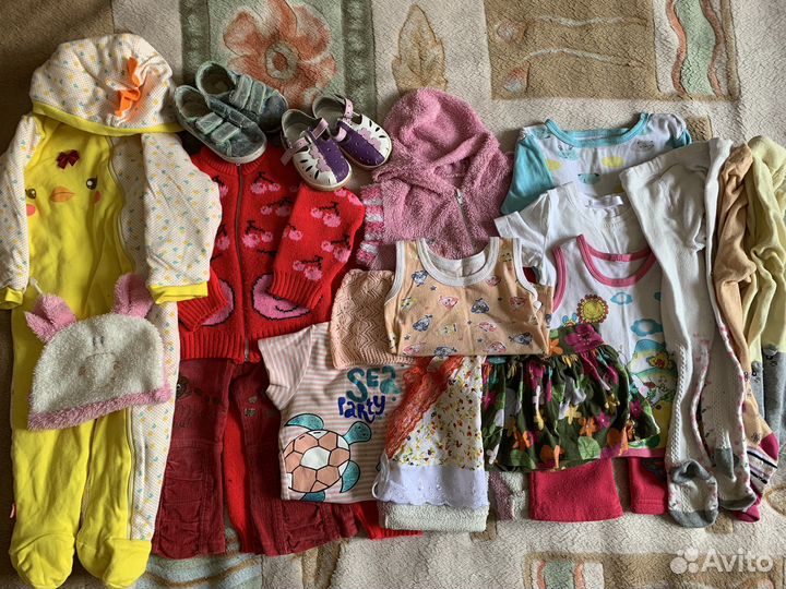 Вещи пакетом на девочку