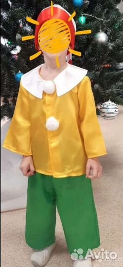 Новогодние костюмы гном, пират, обезьяна, снеговик