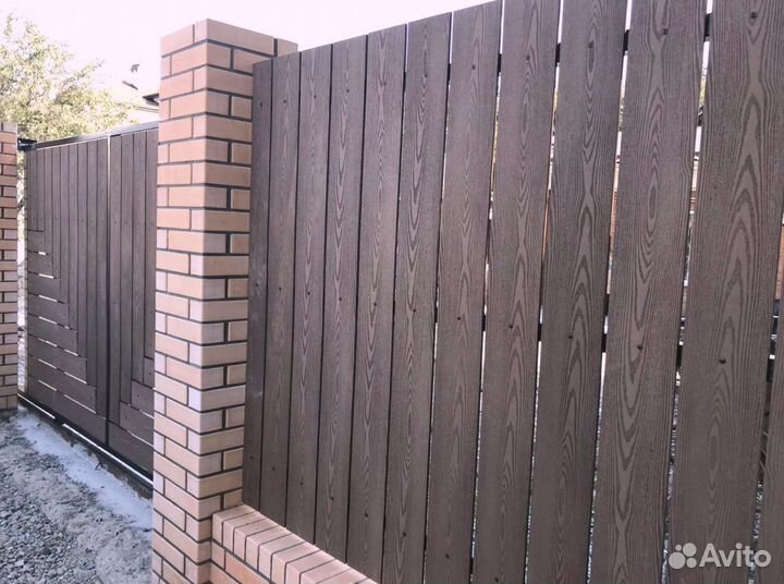 Заборная доска дпк