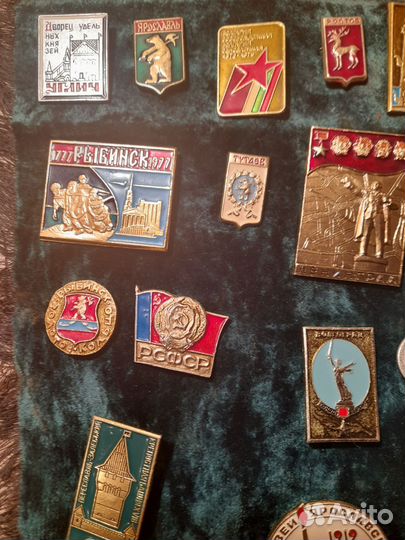 Подборка советских значков, винтаж СССР