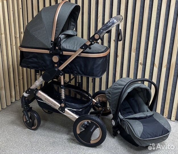 Коляска wisesonle 3в1 трансформер