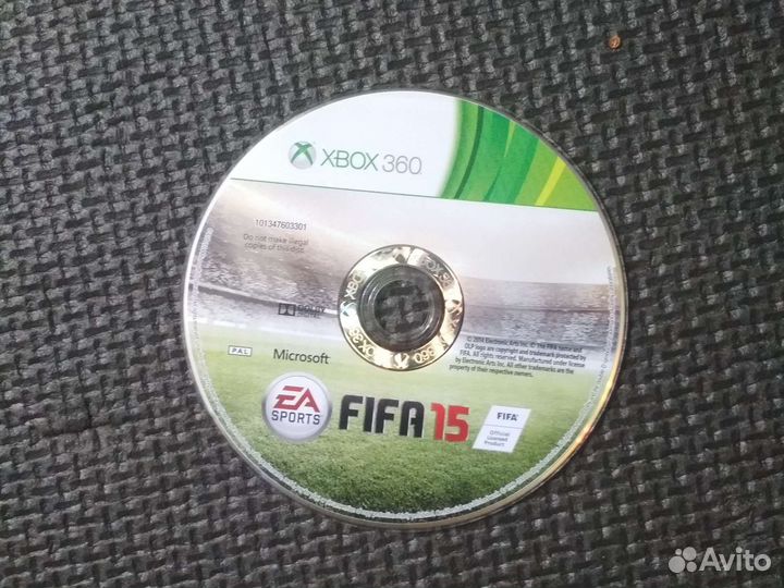 Fifa 15 Xbox 360 диск игра лицензия