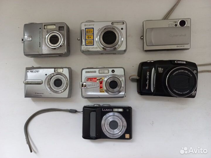 Фотоаппараты Kodak, Olympus, pentax, Pan