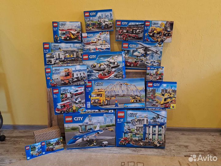 Lego city много наборов