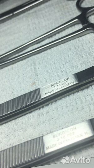 Хирургические инструменты набор