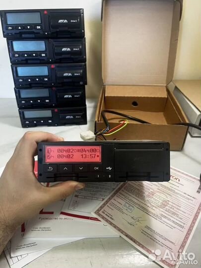 Тахограф Меркурий та-001 с скзи (под ключ)