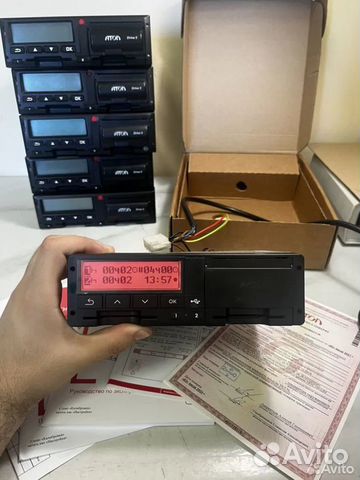 Тахограф Меркурий та-001 с скзи (под ключ)