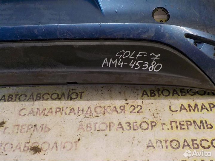 Юбка задняя Volkswagen Golf VII (5G) 2012-2019