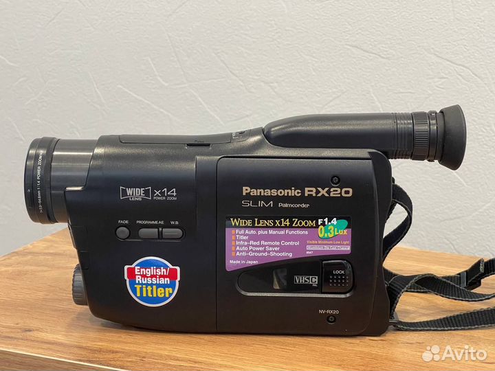 Видеокамера кассетная Panasonic RX20