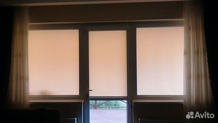 Рулонные шторы с установкой