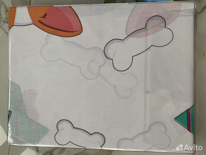 Постельное белье 1,5 спальное корги