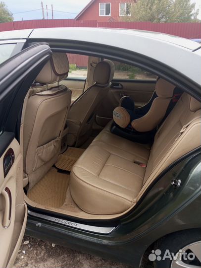 Peugeot 607 2.9 AT, 2005, битый, 303 605 км