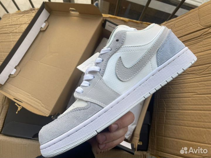 Кроссовки nike jordan 1 low 40-45 PSG