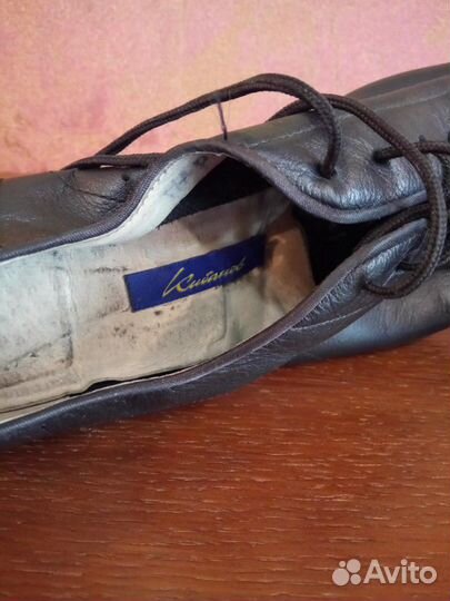 Туфли танцевальные муж.р. 42 нат. кожа