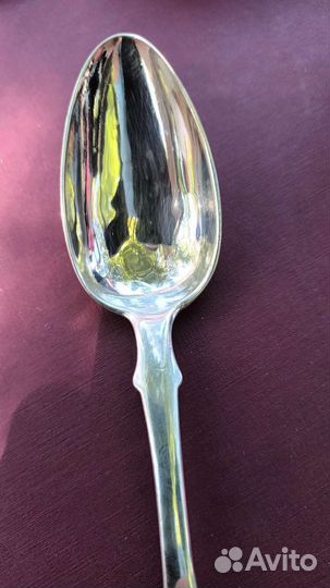 Серебро.Десертная ложка 84 пр 1850 г. 38 гр