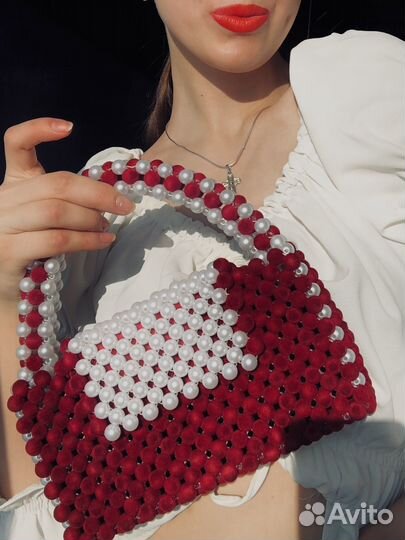 Сумка из бусин