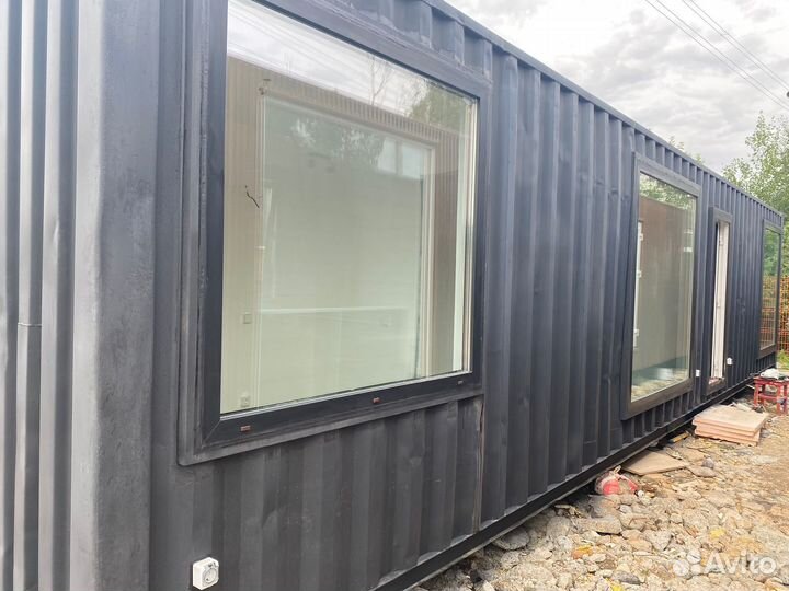 Модульный дом из морского контейнера