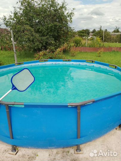 Каркасный бассейн бу