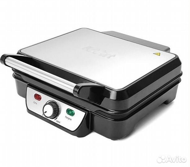 Электрогриль Kitfort KT-1626, Серебристый