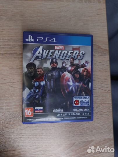 Диск Marvel Avengers ps4