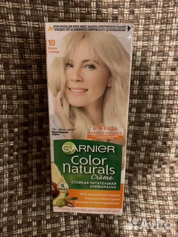 Краска для волос garnier 10 белое солнце