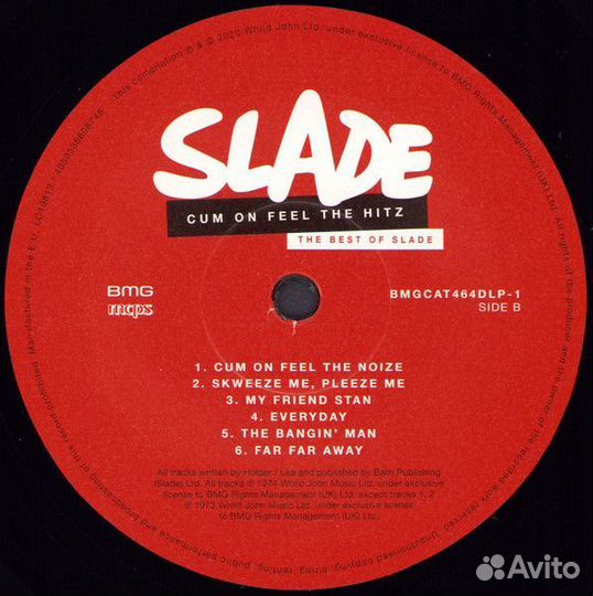 Slade - Cum On Feel The Hitz (BMG 2020) 2LP