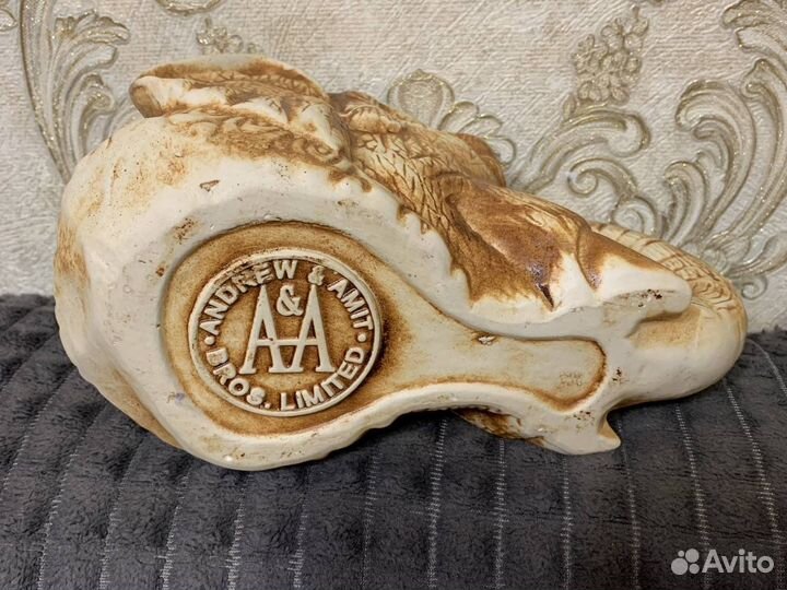 Керамическая емкость слон для хранения чая сувенир