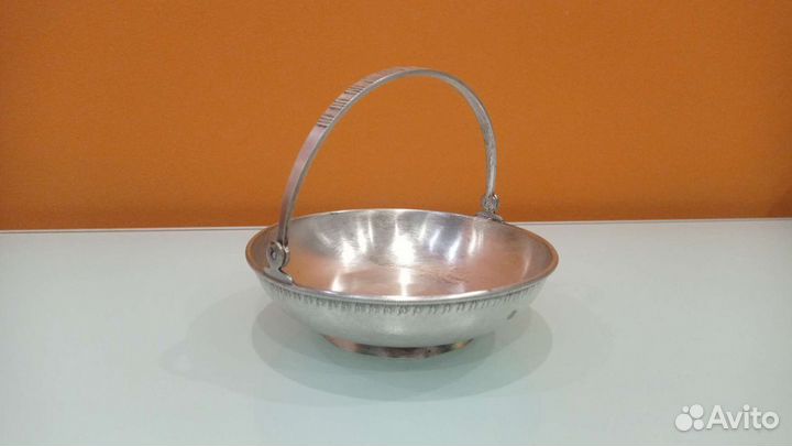 Конфетница мельхиор СССР