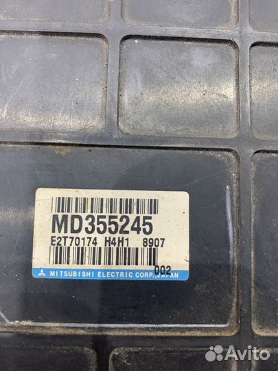 Блок управления двигателем Mitsubishi Galant