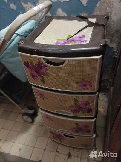 Комод пластиковый