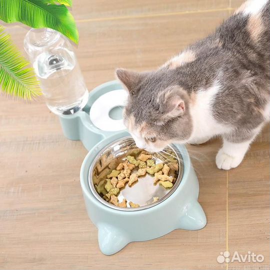 Миска для животных с автоподачей воды