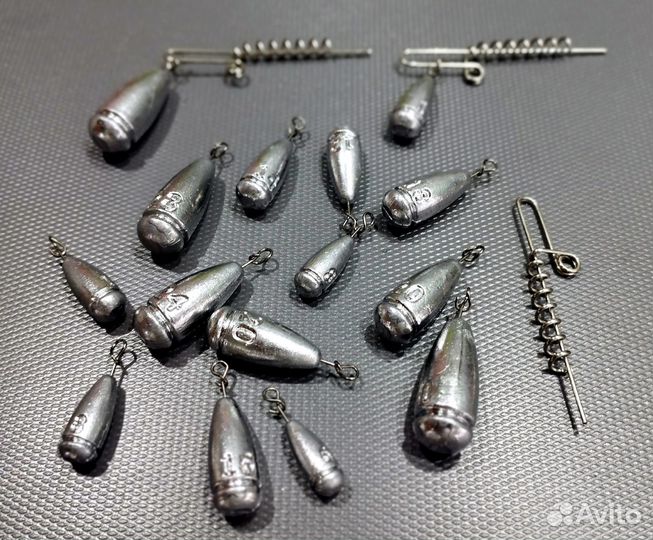 Груз Drop с быстросъемной застежкой от 6 до 30 гр