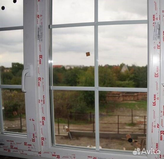 Пластиковые окна глухие одностворчатые