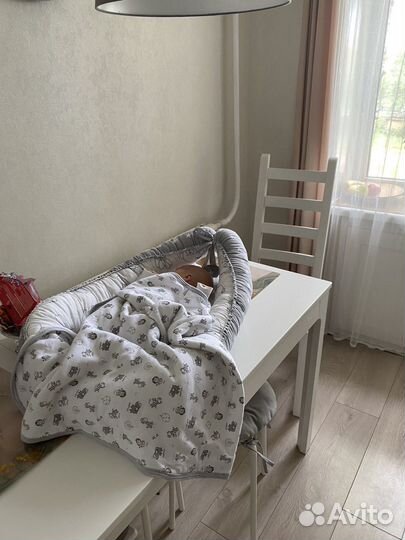 Кокон гнездо для новорожденных бронь