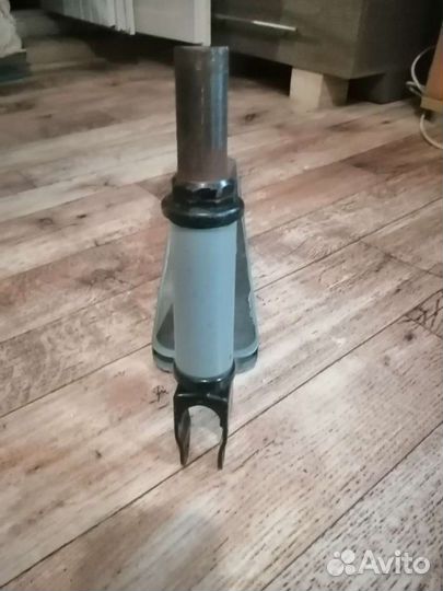 Дека с вилкой под резьбу на трюковой самокат парк