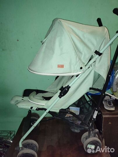 Прогулочная коляска трость бу