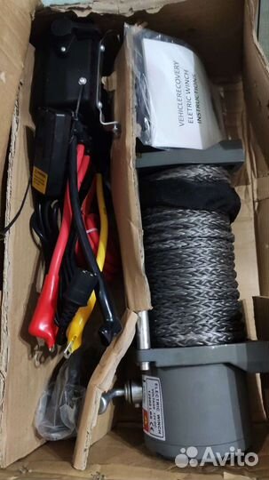 Лебедка электрическая автомобильная