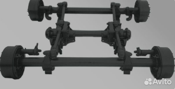 Замена оси балансира камаз