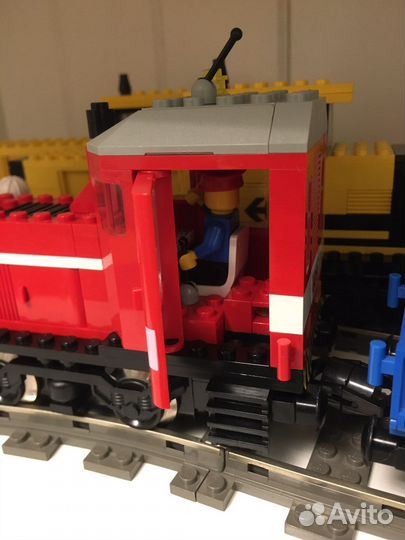 Lego 4563 поезд 9v 1991г