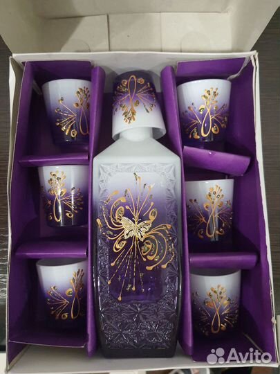 Подарочный набор хрусталь стекло