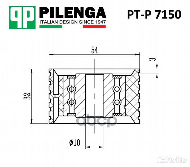 Ролик ремня грм renault logan/megane/kangoo 16V