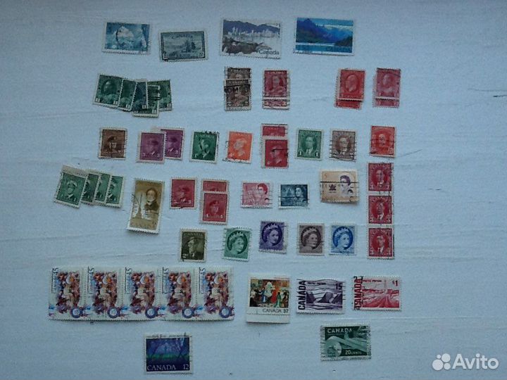 Марки гашеные Фауна Флора Техника Искусство