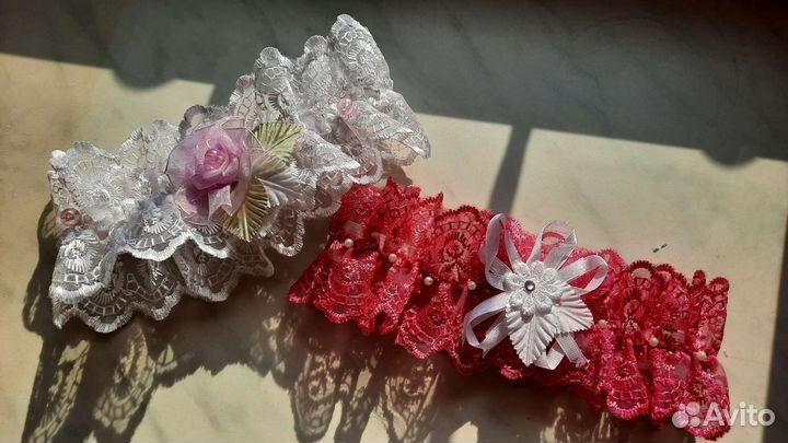 Подвязки свадебные