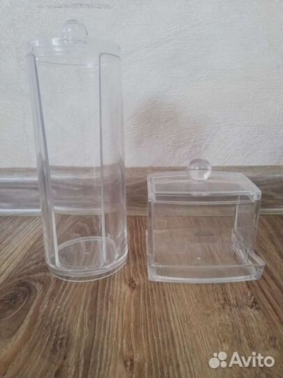 Контейнер для хранения ватных дисков и палочек